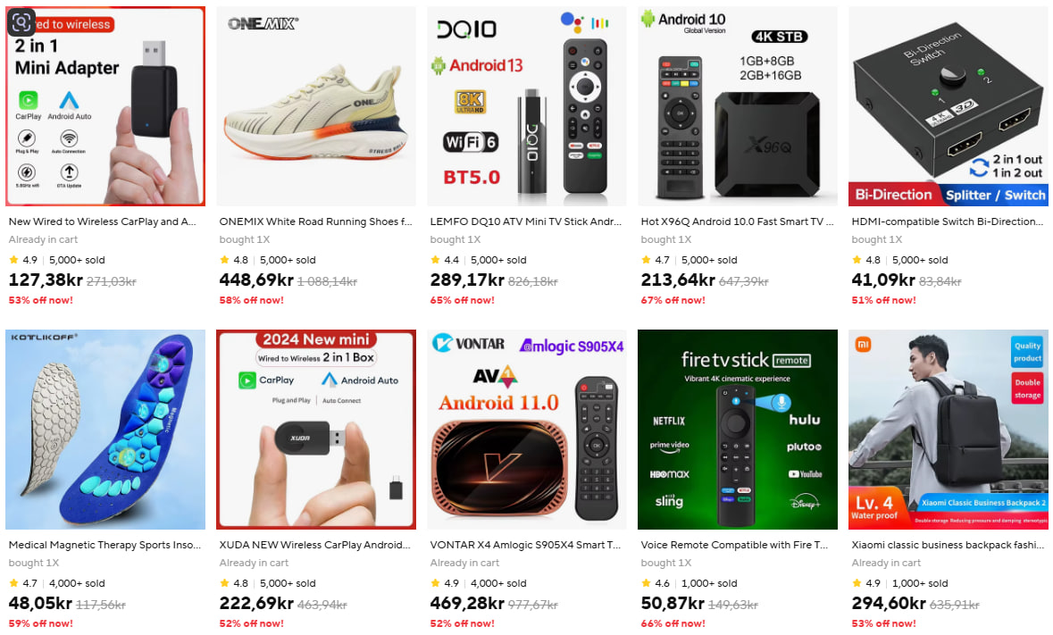 Hur man handlar säkert på AliExpress i Sverige 2025